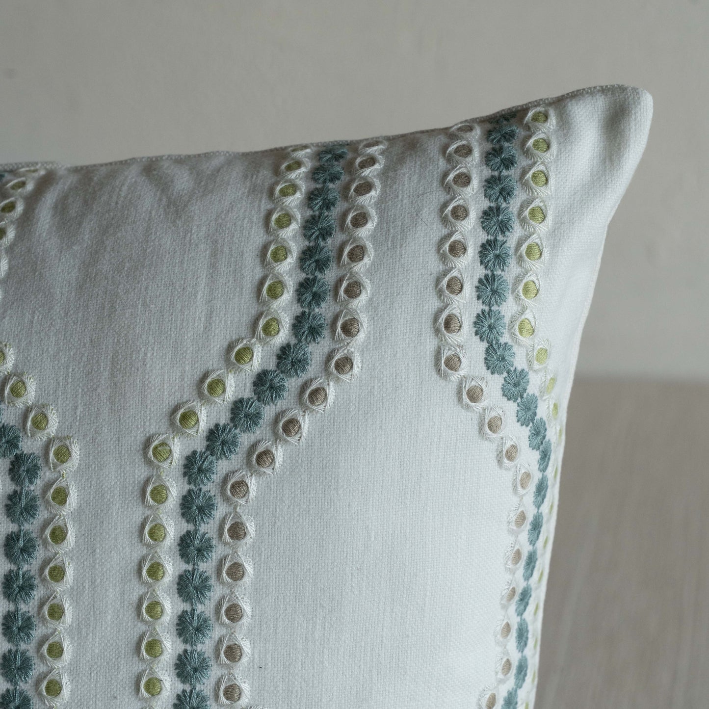 Azurea Cushion Cover - Bule-Green
