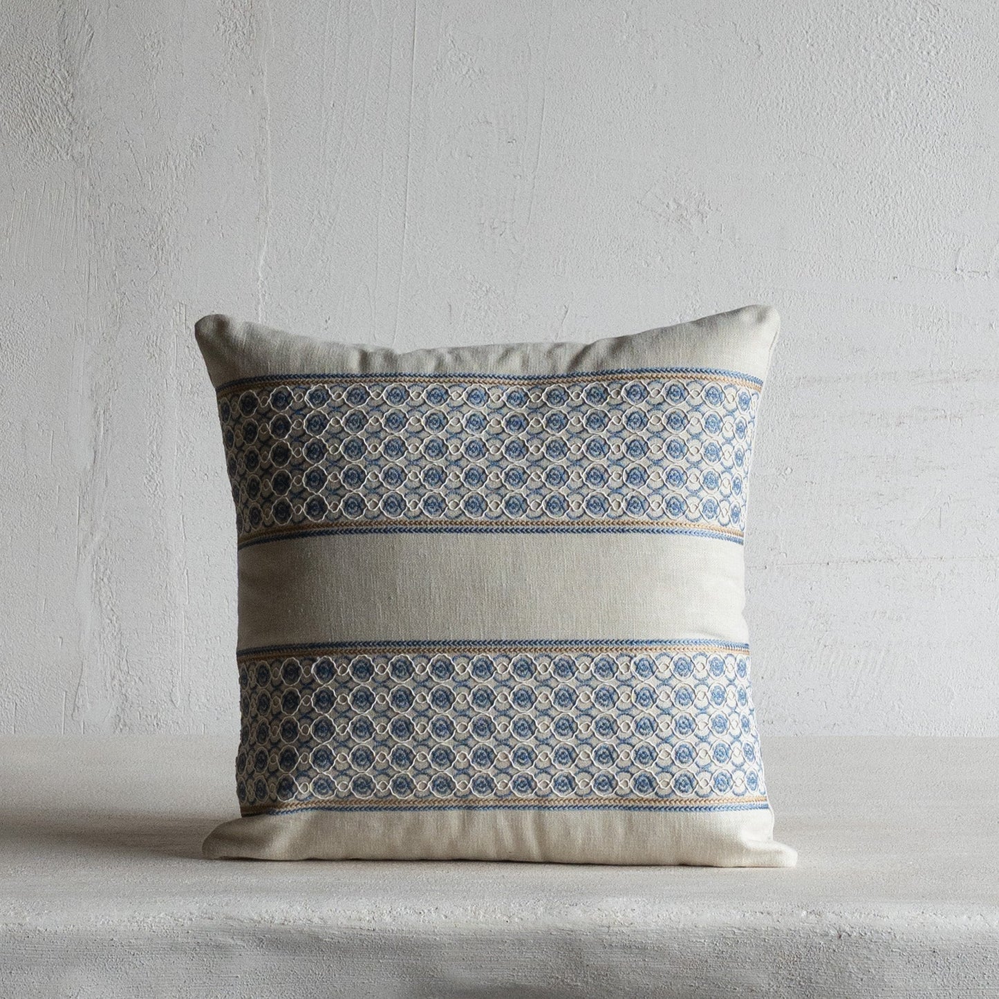 Quiet Medinas – Blue Cushion Cover