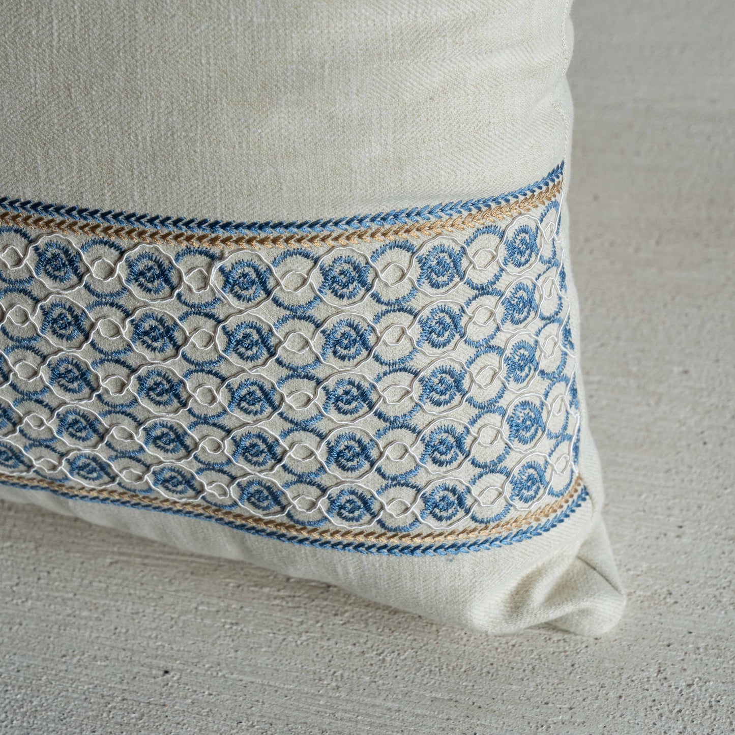 Quiet Medinas – Blue Cushion Cover