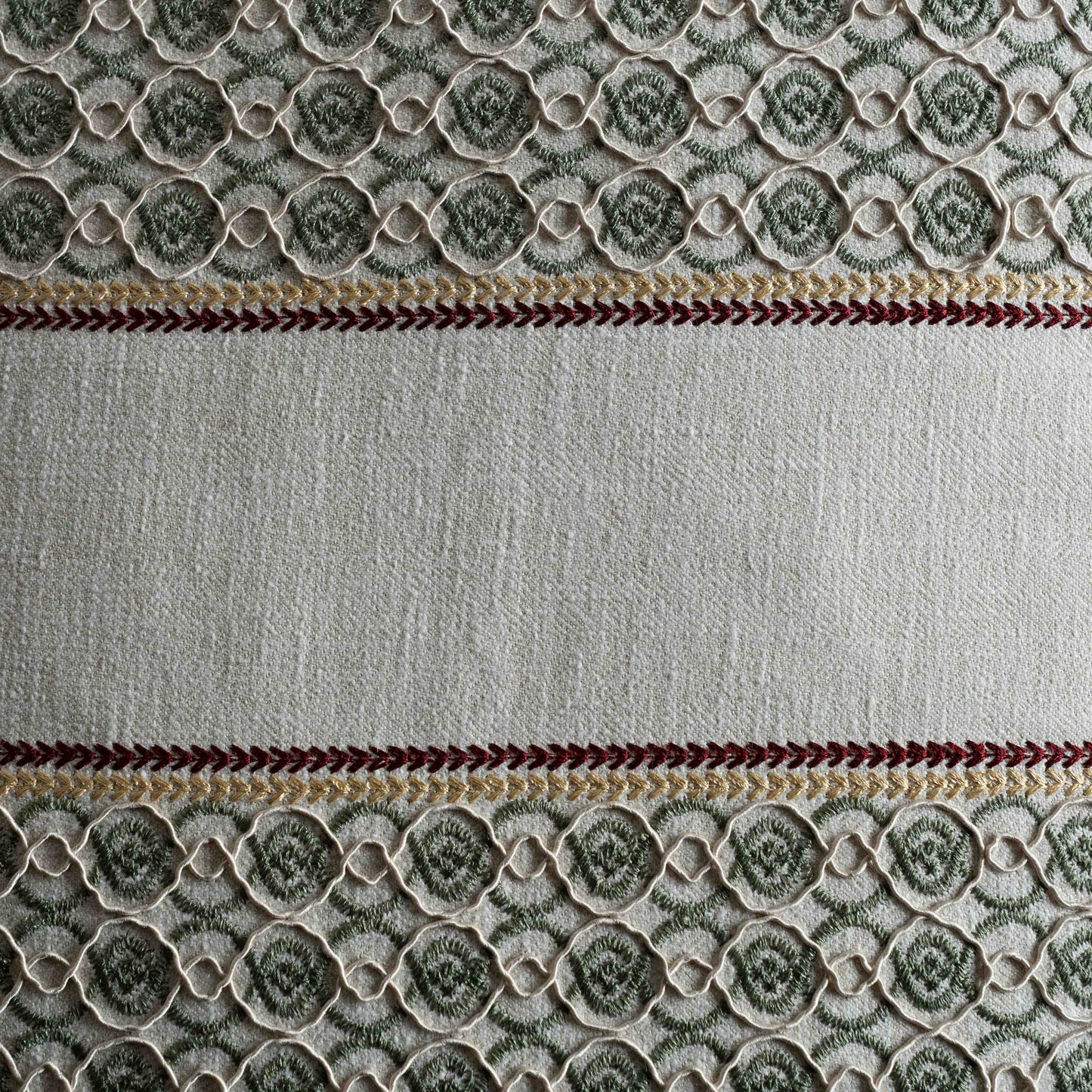 Quiet Medinas – Olive Green Cushion Cover