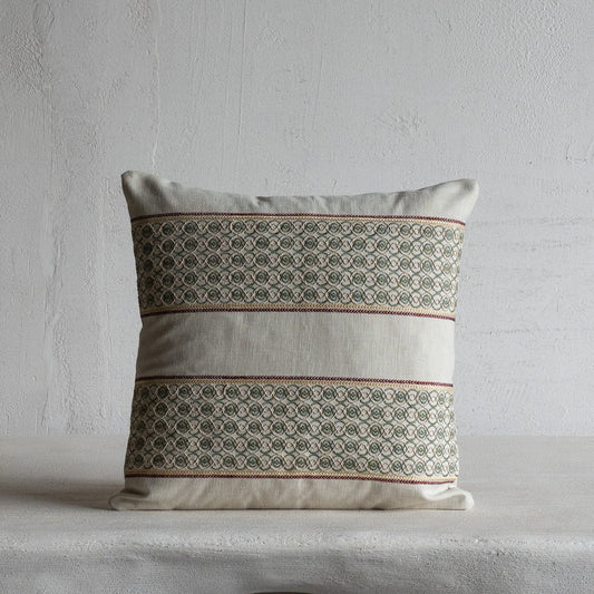 Quiet Medinas – Olive Green Cushion Cover