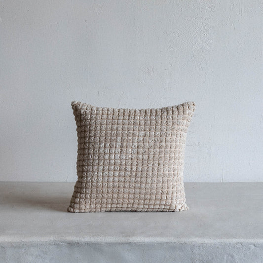 Forma Grid – Off White Cushion Cover
